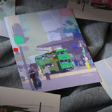 A6 Hong Kong Public Transport Postcard - Ding Ding - Hong Kong Tramways | A6香港交通工具明信片 - 叮叮- 香港電車