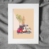 Art Print - Mobile Softee