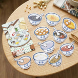CHIILL Hong Kong Dessert Shop Post Card + Stickers Set 2 | CHIILL 港式糖水舖特色手信明信片+貼紙套裝 2