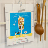 All Things Bright and Beautiful Cellulose Sponge Cloth (Lemon Tea)