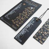Hong Kong Night Letterpress Gift Tag & Bookmark (set of 6)
