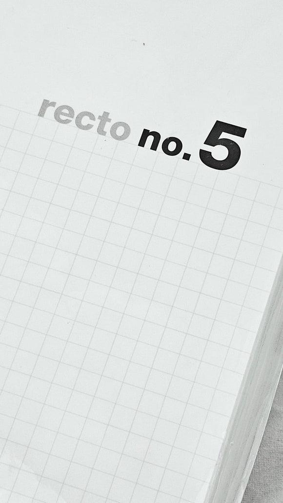 recto no.5 notebook | 5mm grid