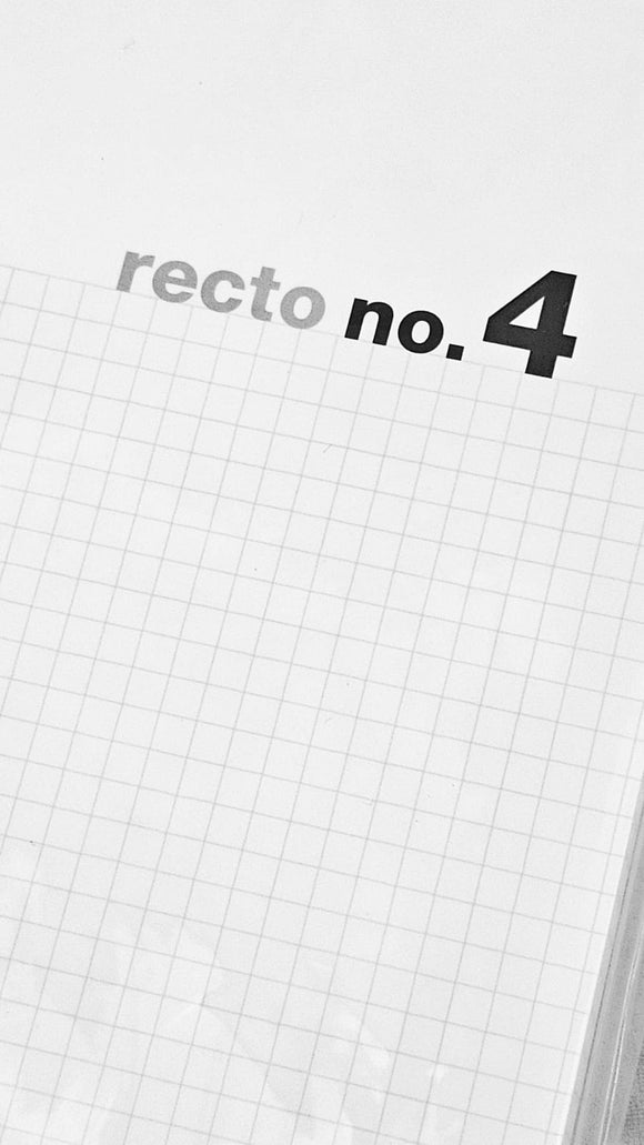 recto no.4 notebook | 4mm grid