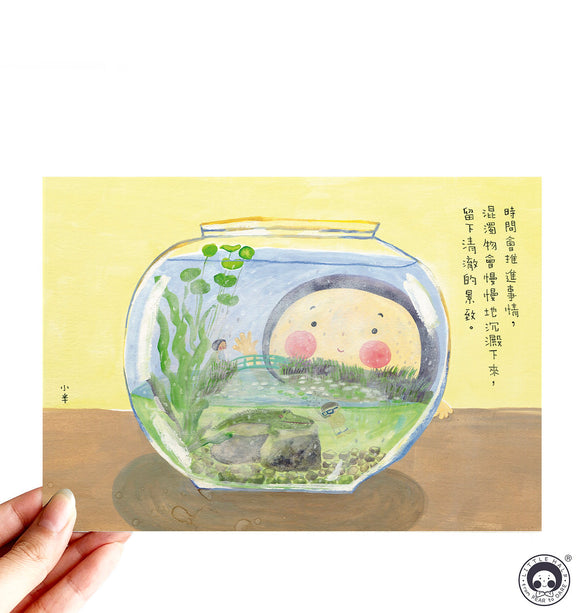 小半畫 - 漸漸清澈的魚缸
