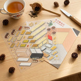 CHIILL DIY Postcard w/ Stickers - Hong Kong Barkery | CHIILL DIY 明信片+貼紙 - 港式麵包店