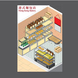 CHIILL Hong Kong Barkery Post Card + Stickers | CHIILL 港式麵包店特色手信名信片+貼紙