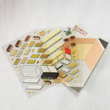 CHIILL Hong Kong Barkery Post Card + Stickers | CHIILL 港式麵包店特色手信名信片+貼紙