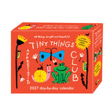 2027 Day by Day Desk Calendar 桌曆 // Tiny Things Appreciation Club 欣賞小事物同好會