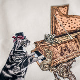 Chill Chill Cat Tote Bag - Piano | Chill Chill Cat 帆布袋 - 鋼琴