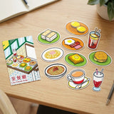 CHIILL Hong Kong Cha Chaan Teng Post Card + Sticker Set | CHIILL 香港茶餐廳特色手信明信片+貼紙套裝