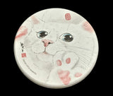 圓碌碌硅藻土杯墊