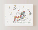 Christmas Card - Bunny’s Merry Delivery!