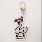 Acrylic Keychain - Duck
