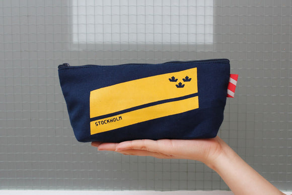 Fabric Pouch - Stockholm Crowns