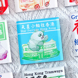 Acrylic fridge magnet - Panda HK Ferry