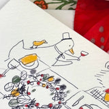 Christmas Card - Festive Feast Friends
