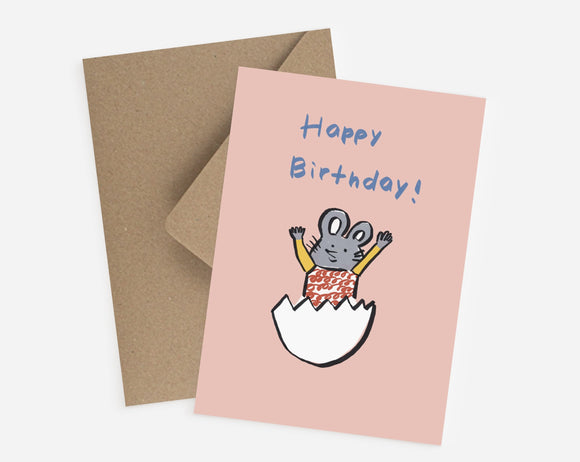 Folded Card - Happy Birthday