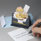 Pop up Greeting Card - HK Dim Sum | 立體賀卡 - 香港點心