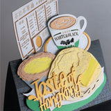 Pop up Greeting Card - HK Style Cafe | 立體賀卡 - 港式茶餐廳