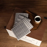 Minimalist Neutral Gray Cellulose Sponge Cloth (Dash) | 天然植物餐桌茶巾 灰色簡約風 (線條)