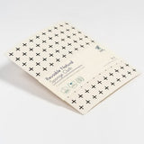 Minimalist Snow White Cellulose Sponge Cloth (Cross) | 天然植物餐桌茶巾 白色簡約風 (十字)