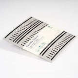 Minimalist Neutral Gray Cellulose Sponge Cloth (Dash) | 天然植物餐桌茶巾 灰色簡約風 (線條)