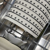 Minimalist Snow White Cellulose Sponge Cloth (Dots) | 天然植物餐桌茶巾 白色簡約風 (圓點)