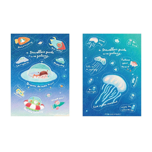 A Traveller's Guide to the Galaxy Stickers 星際旅行者指南貼紙