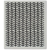 Minimalist Neutral Gray Cellulose Sponge Cloth (Bamboo) | 天然植物餐桌茶巾 灰色簡約風 (竹紋)