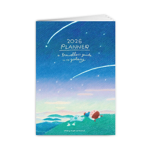 2026 Planner 手帳 - A traveller's guide to the galaxy
