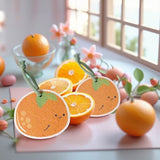 LEAFFY Muloo Tangerine Pop Up Sponge | 甜柑天然植物百潔海綿