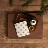 Minimalist Snow White Cellulose Sponge Cloth (Cross) | 天然植物餐桌茶巾 白色簡約風 (十字)