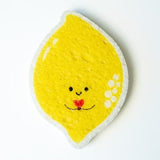 LEAFFY Muloo Lemon Pop Up Sponge | 檸檬天然植物百潔海綿