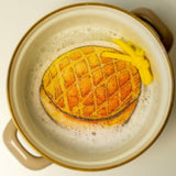 LEAFFY DaiChaFan Pineapple Bun Pop Up Sponge | 大茶飯菠蘿包天然植物百潔海綿