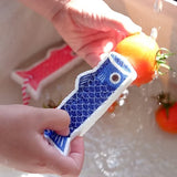 LEAFFY Koinobori Pop Up Sponge (Blue) | 鯉魚旗天然植物百潔海綿 (藍色)