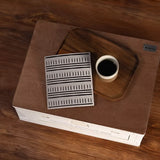 Minimalist Neutral Gray Cellulose Sponge Cloth (Dash) | 天然植物餐桌茶巾 灰色簡約風 (線條)