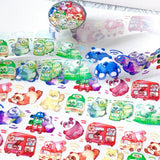 【Rainbow Panda HK Transport】Watercolour PET Decorative Masking Tape