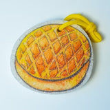 LEAFFY DaiChaFan Pineapple Bun Pop Up Sponge | 大茶飯菠蘿包天然植物百潔海綿