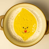 LEAFFY Muloo Lemon Pop Up Sponge | 檸檬天然植物百潔海綿