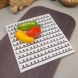 Minimalist Snow White Cellulose Sponge Cloth (Dots) | 天然植物餐桌茶巾 白色簡約風 (圓點)