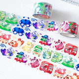 【Rainbow Panda HK Transport】Watercolour PET Decorative Masking Tape