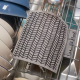 Minimalist Neutral Gray Cellulose Sponge Cloth (Bamboo) | 天然植物餐桌茶巾 灰色簡約風 (竹紋)