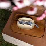 LEAFFY Koinobori Pop Up Sponge (Blue) | 鯉魚旗天然植物百潔海綿 (藍色)