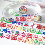 【Rainbow Panda HK Transport】Watercolour PET Decorative Masking Tape