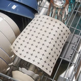 Minimalist Snow White Cellulose Sponge Cloth (Cross) | 天然植物餐桌茶巾 白色簡約風 (十字)