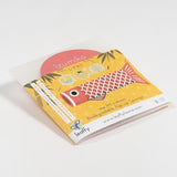 LEAFFY Koinobori Pop Up Sponge (Red) | 鯉魚旗天然植物百潔海綿 (紅色)