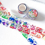 【Rainbow Panda HK Transport】Watercolour PET Decorative Masking Tape