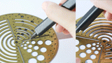Exlicon L - Big Circle Tool (Brass)