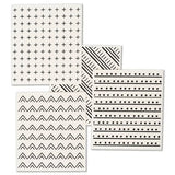 Minimalist Snow White Cellulose Sponge Cloth (Cross) | 天然植物餐桌茶巾 白色簡約風 (十字)