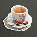 Magnet - Table Talk - Hot Milk Tea Dine-in | 冰箱磁貼 - Table Talk - 熱奶茶堂食